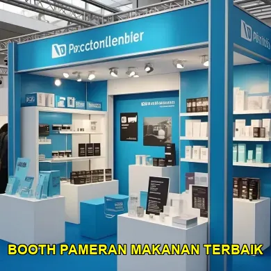 booth pameran makanan terbaik